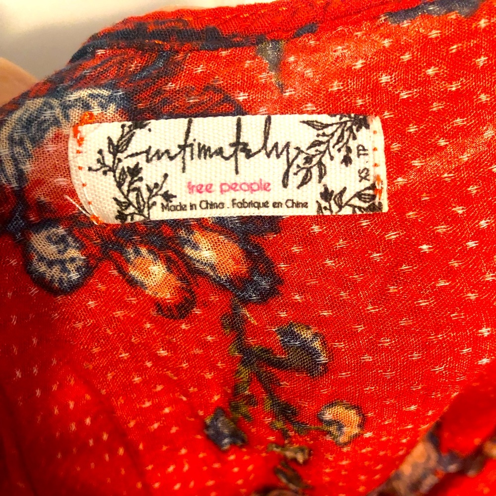 Red, Free People Dress